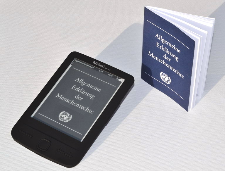 E-Book: Allgemeine Erklärung der Menschenrechte